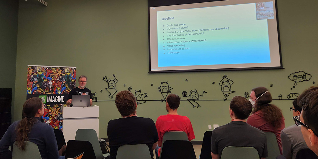 Raph Levien speaking about Xilem