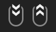 Scroll up/down icons